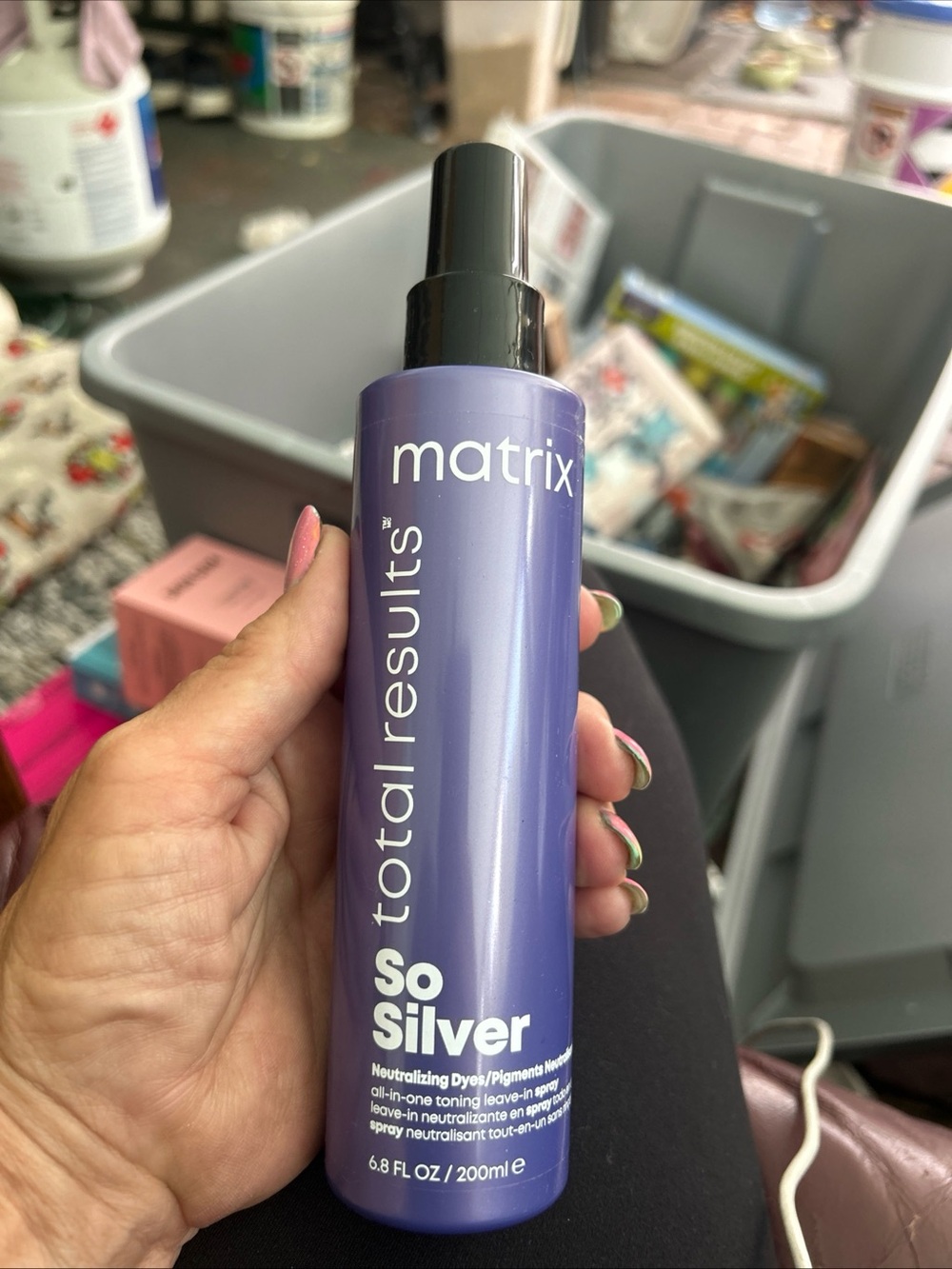 Matix So Silver Neutralizing Leave-In Spray - Purple